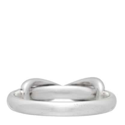 Tiffany Sterling Silver Narrow Infinity Ring 48 4.5 3 of 4