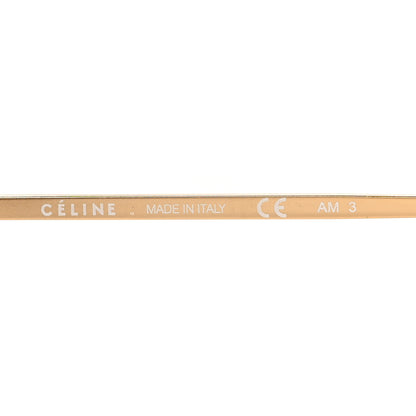 Celine Mirror Aviator Sunglasses CL 41391/S S Gold Tortoise 5 of 6