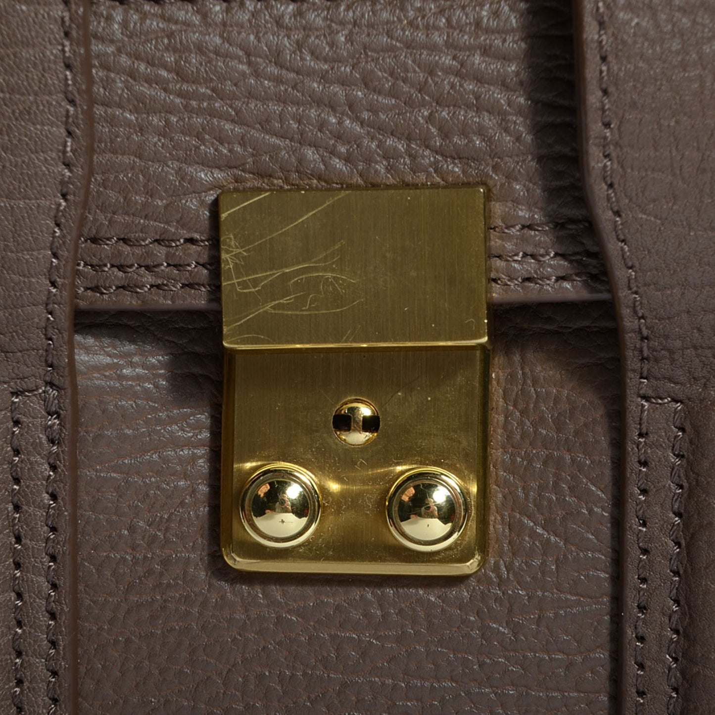 3.1 Leather Mini Pashli Satchel Taupe