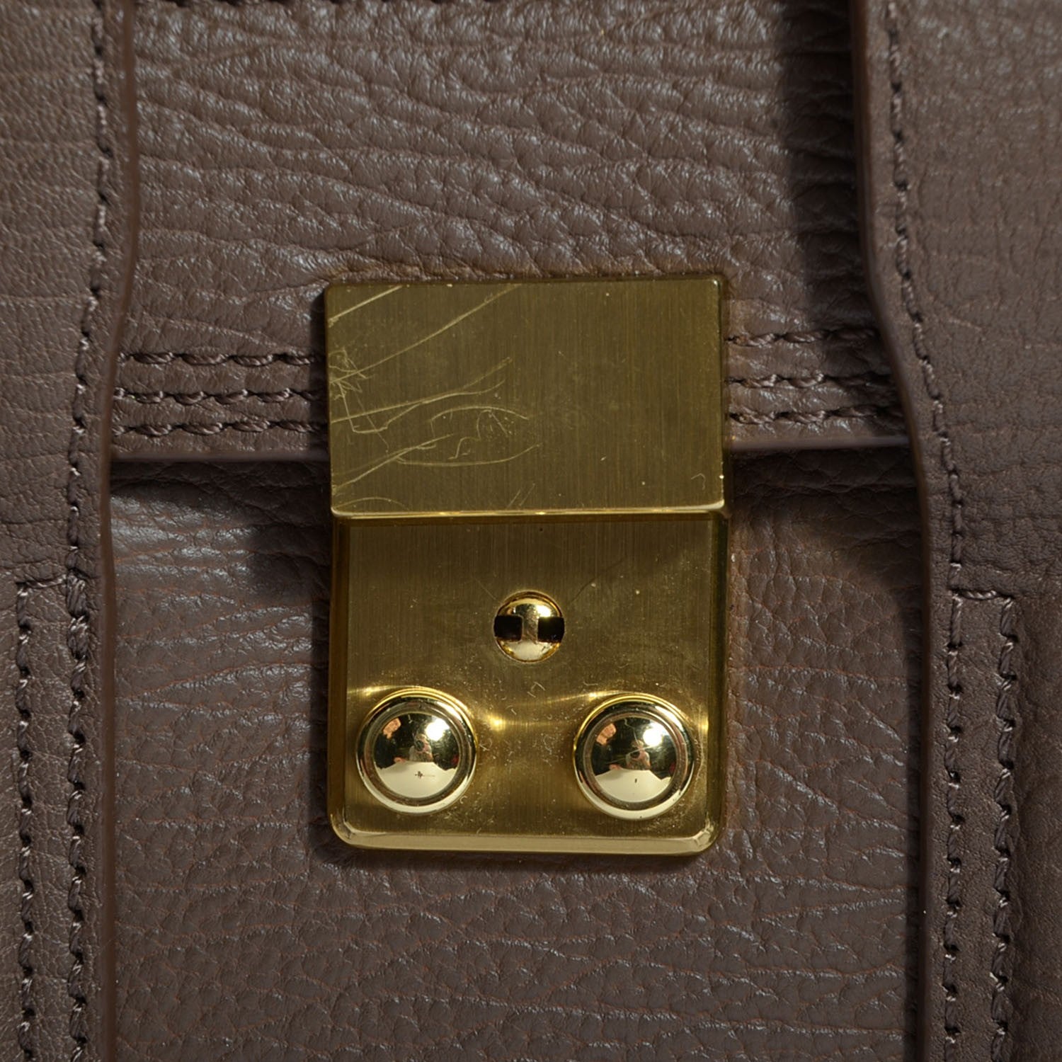 3.1 Phillip Lim 3.1 Leather Mini Pashli Satchel Taupe 9 of 15