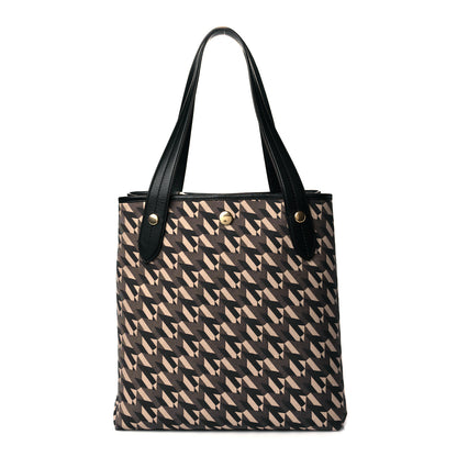 Mulberry Econyl Nylon Jacquard Calfskin Monogram Shopper Tote Black 1 of 10