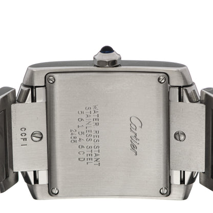 Cartier Stainless Steel 25mm Tank Francaise Quartz Watch 4 of 4