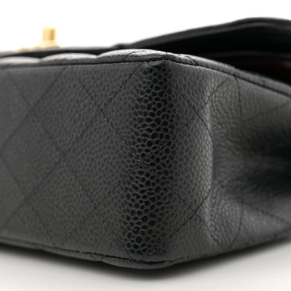 Chanel Caviar Quilted Small Double Flap Black 10 of 11