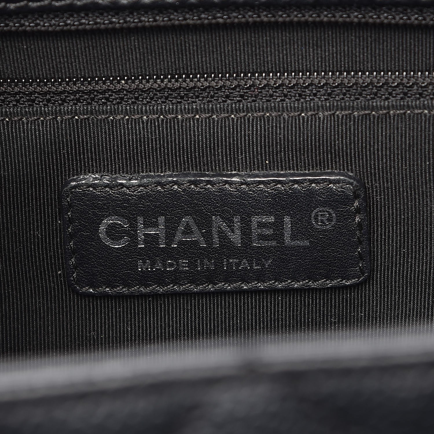 Chanel Caviar Quilted Grand Shopping Tote GST Black 6 of 10