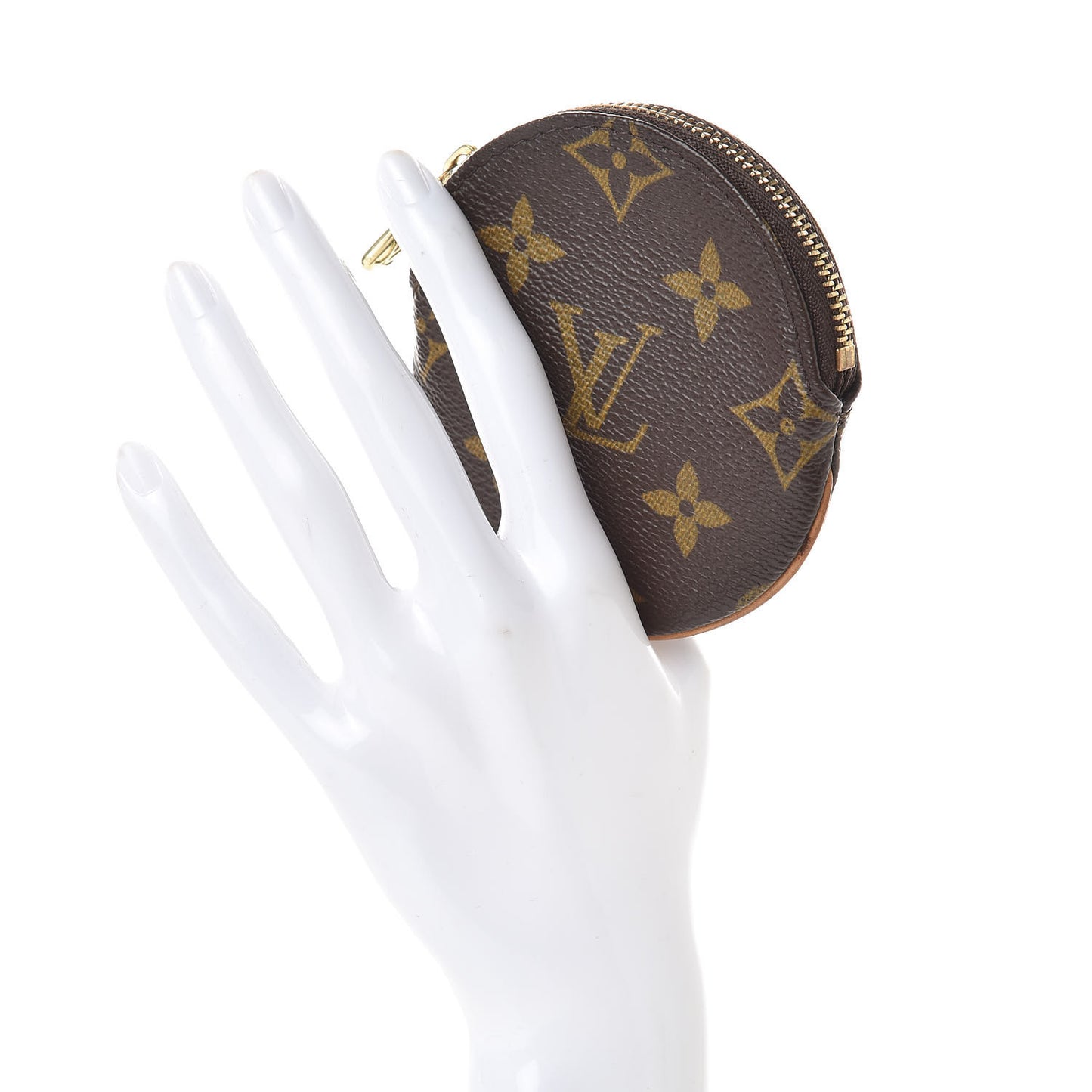 Monogram Round Coin Purse