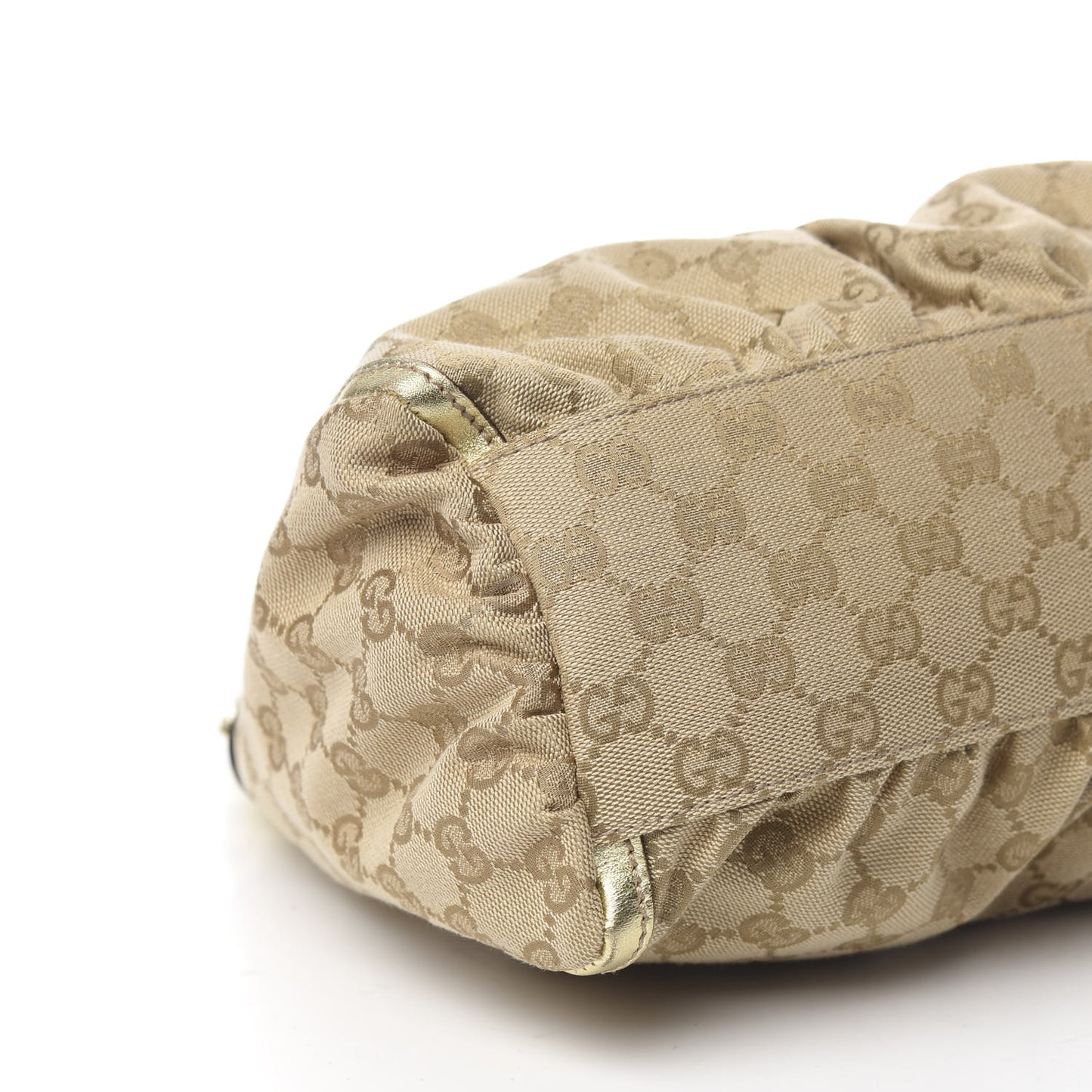 Monogram Medium D Gold Ring Hobo Gold
