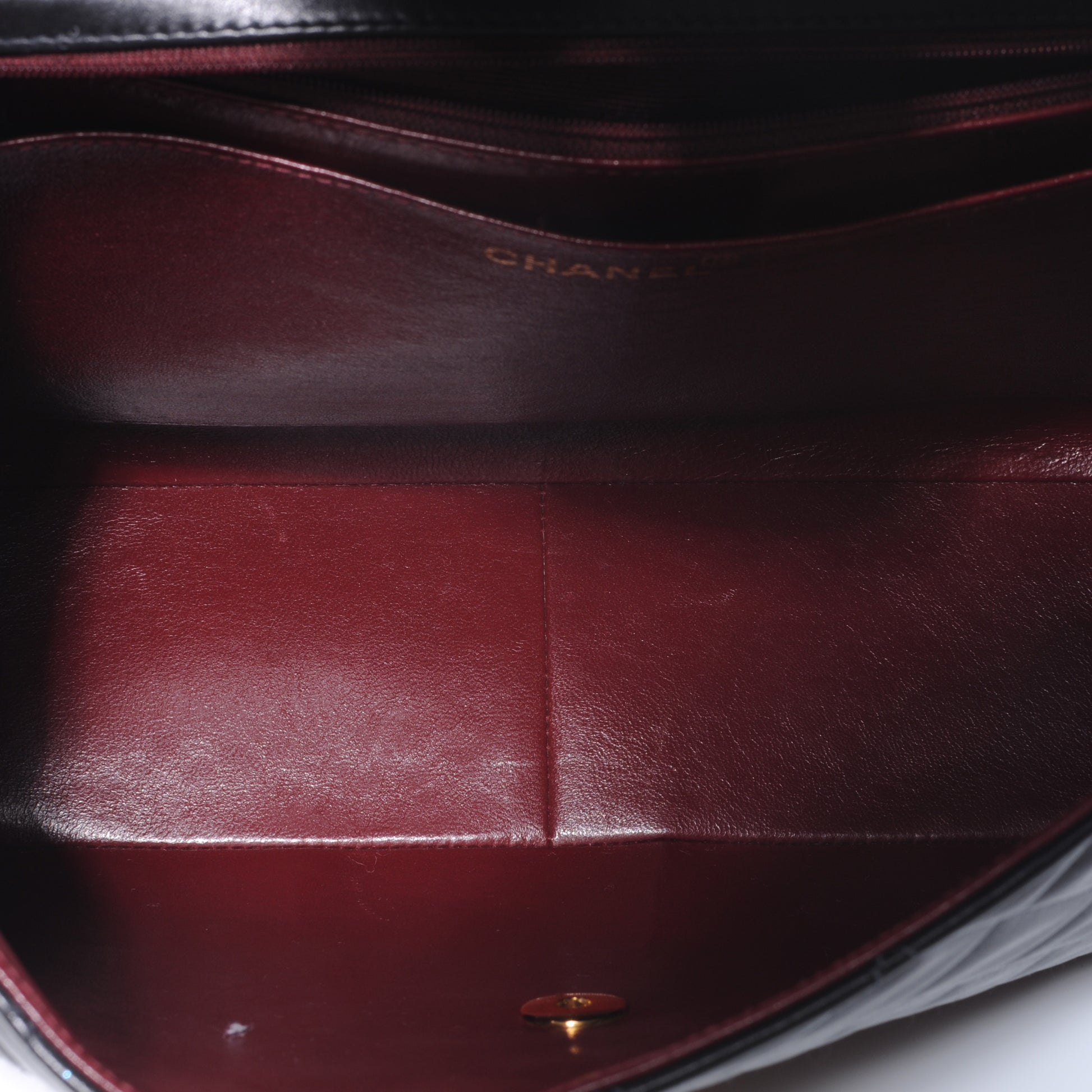 Chanel Lambskin XL Jumbo Flap Black 9 of 9