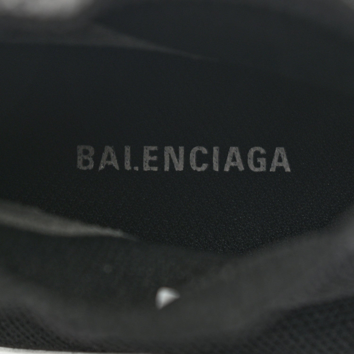 Balenciaga Neoprene Knit Womens Speed Sneakers 35 Black White 9 of 10