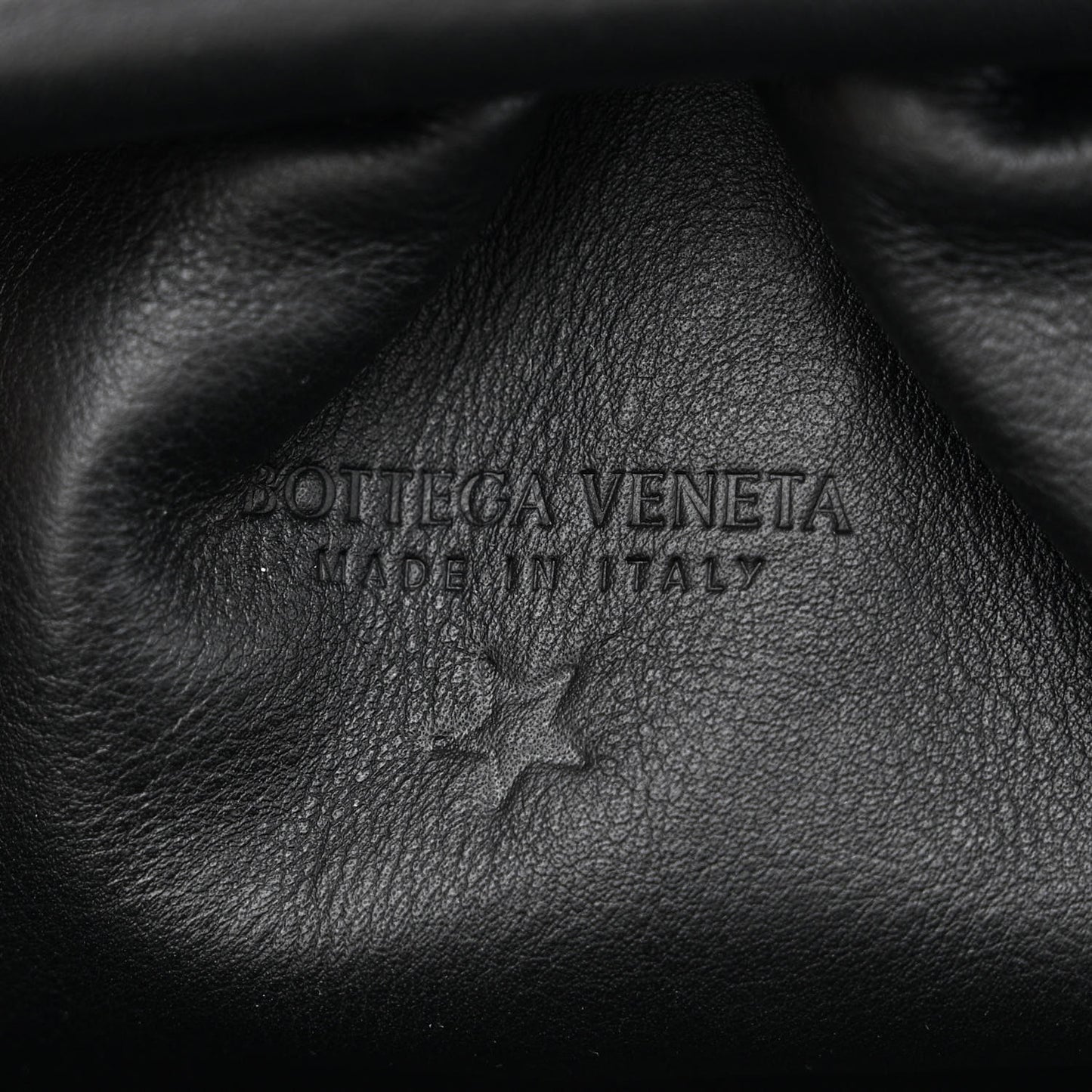 Butter Calfskin The Mini Pouch Black