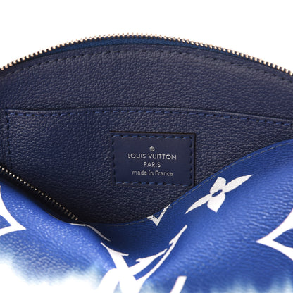 Louis Vuitton Monogram Giant Escale Cosmetic Pouch Blue 9 of 10