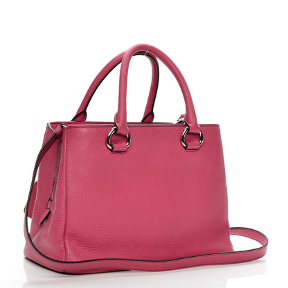 Prada Vitello Daino Tote Peonia 3 of 8