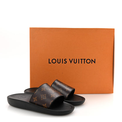 Louis Vuitton Monogram Sunbath Slide Sandals 37 9 of 9