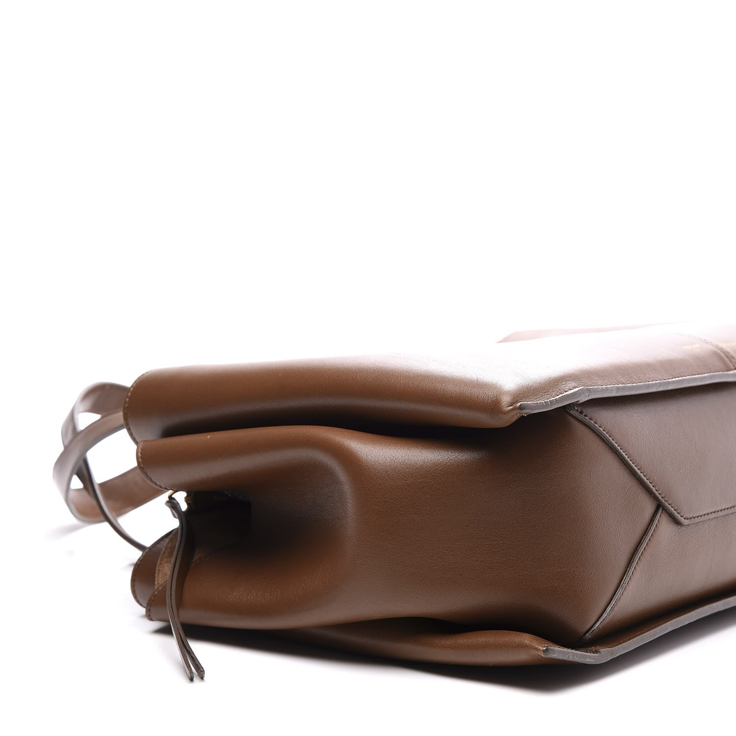 Celine Smooth Calfskin Medium Tri-Fold Bag Havana 8 of 10