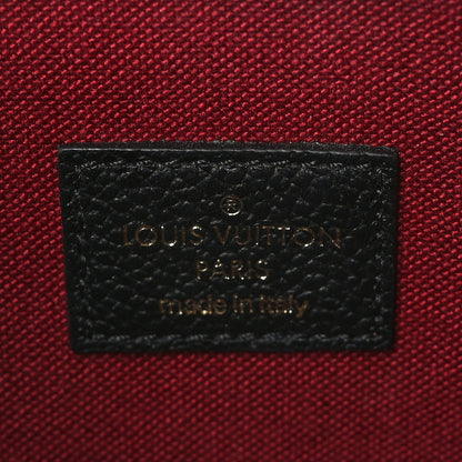 Louis Vuitton Empreinte Monogram Giant Felicie Pochette Black Beige 7 of 10