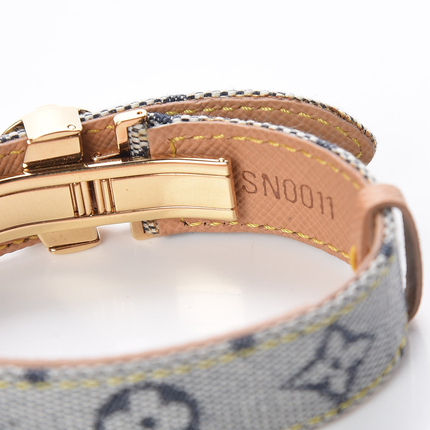 Mini Monogram Wish Bracelet Blue
