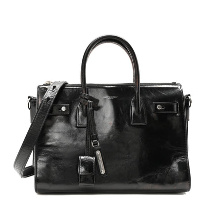 Saint Laurent Glace Calfskin Baby Souple Sac De Jour Black 1 of 10