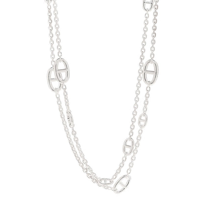 Hermes Sterling Silver Farandole Necklace 120 1 of 4