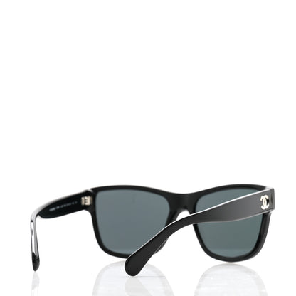 Chanel Acetate Butterfly CC Sunglasses 5386 Black 4 of 8