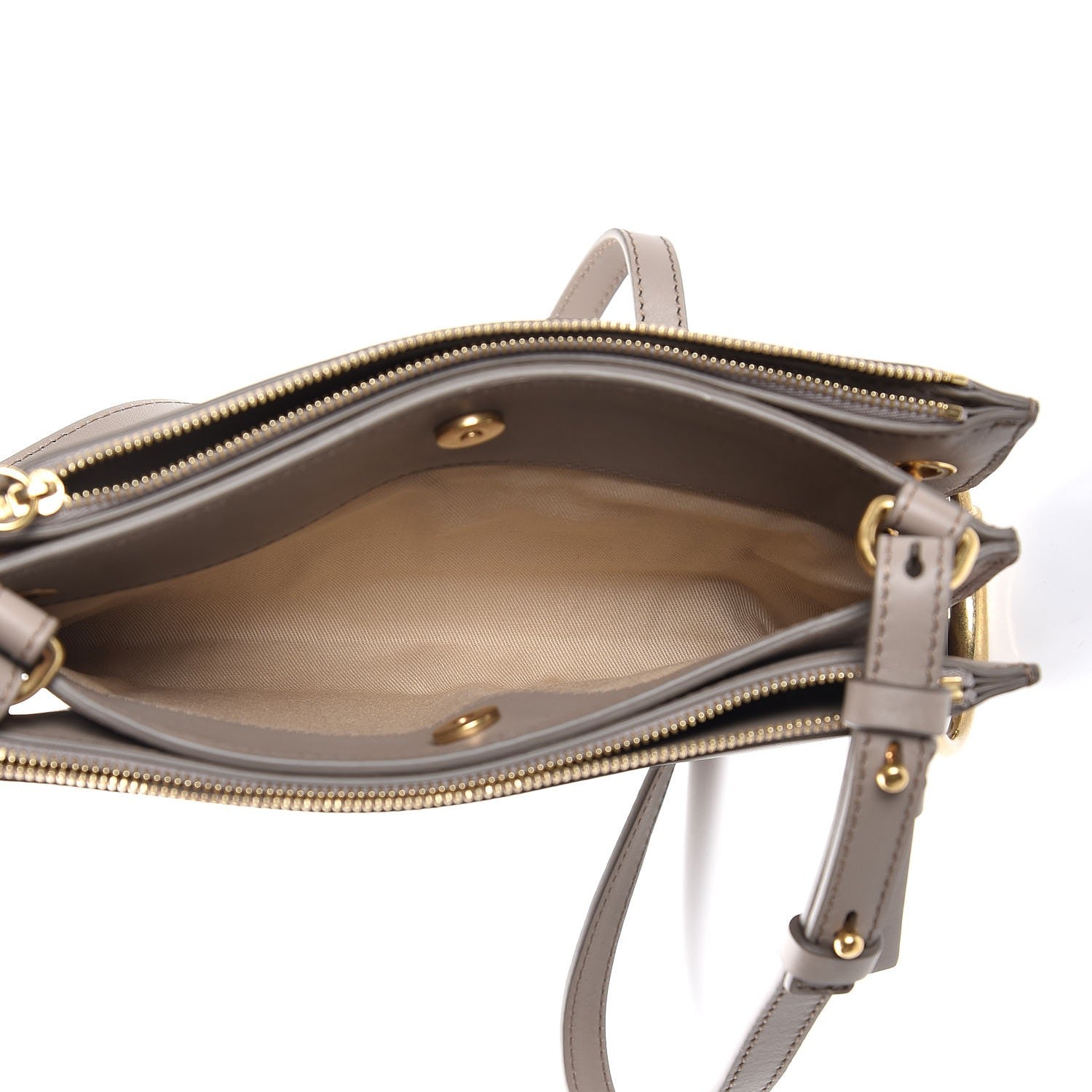 Chloe Calfskin Suede Mini Roy Bag Motty Grey 5 of 9