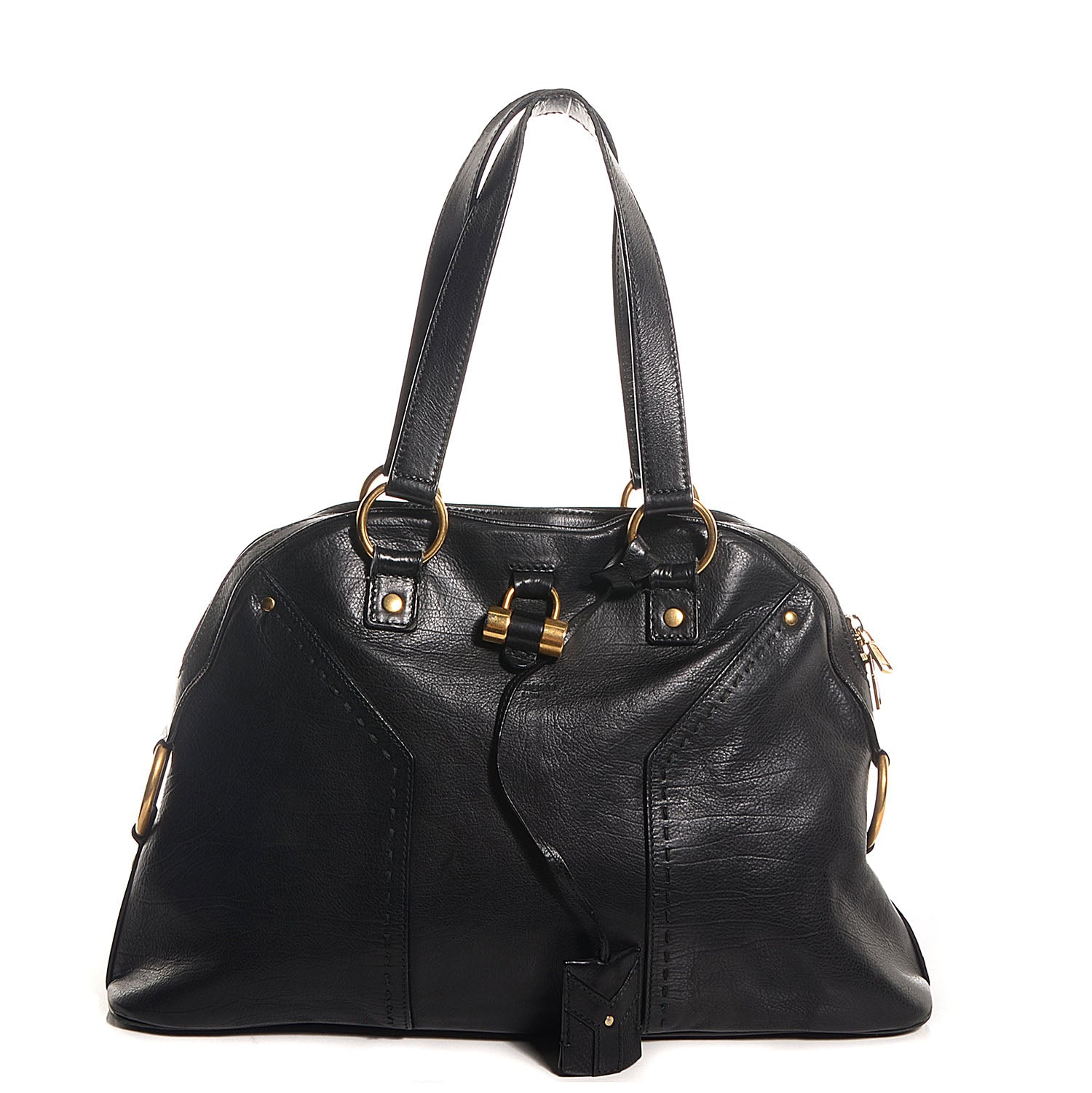 Saint Laurent Calfskin Large Muse Black 1 of 8