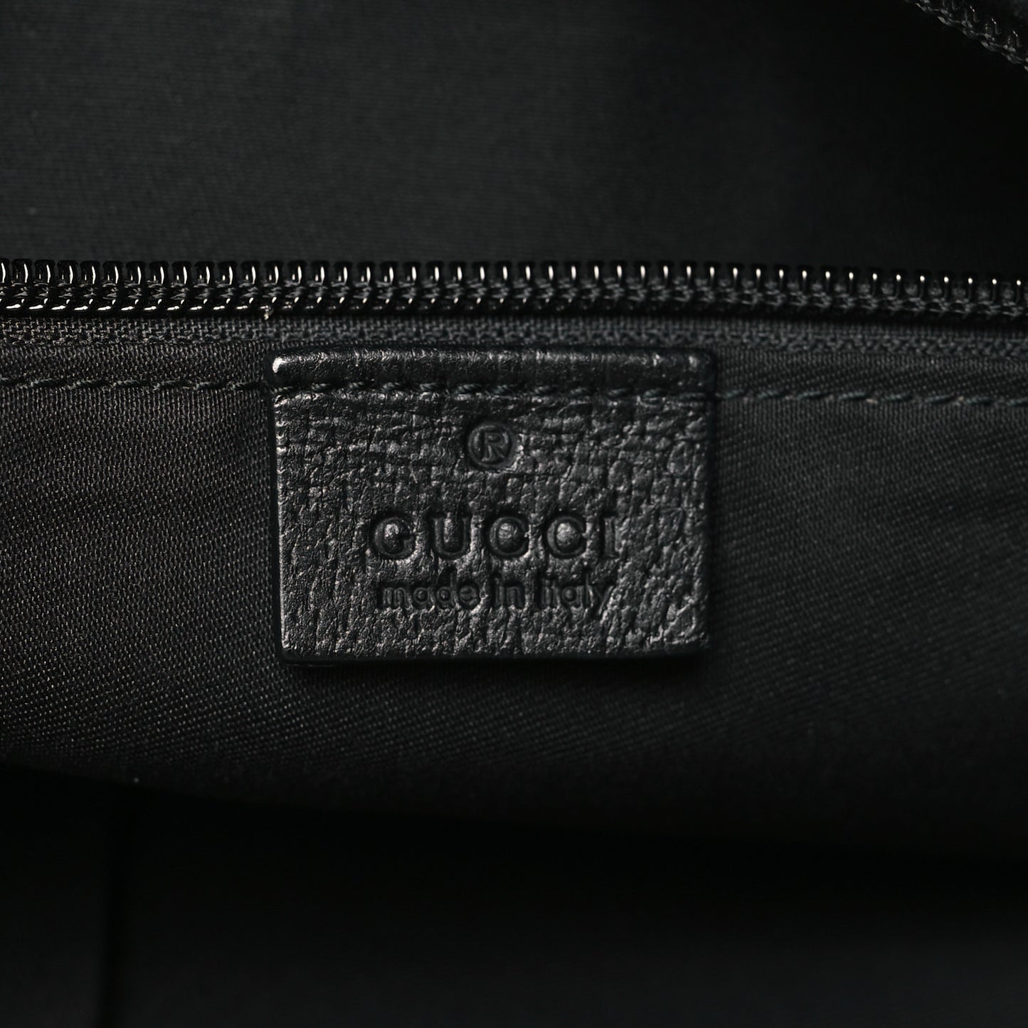 Monogram Web Medium Flat Messenger Bag Black