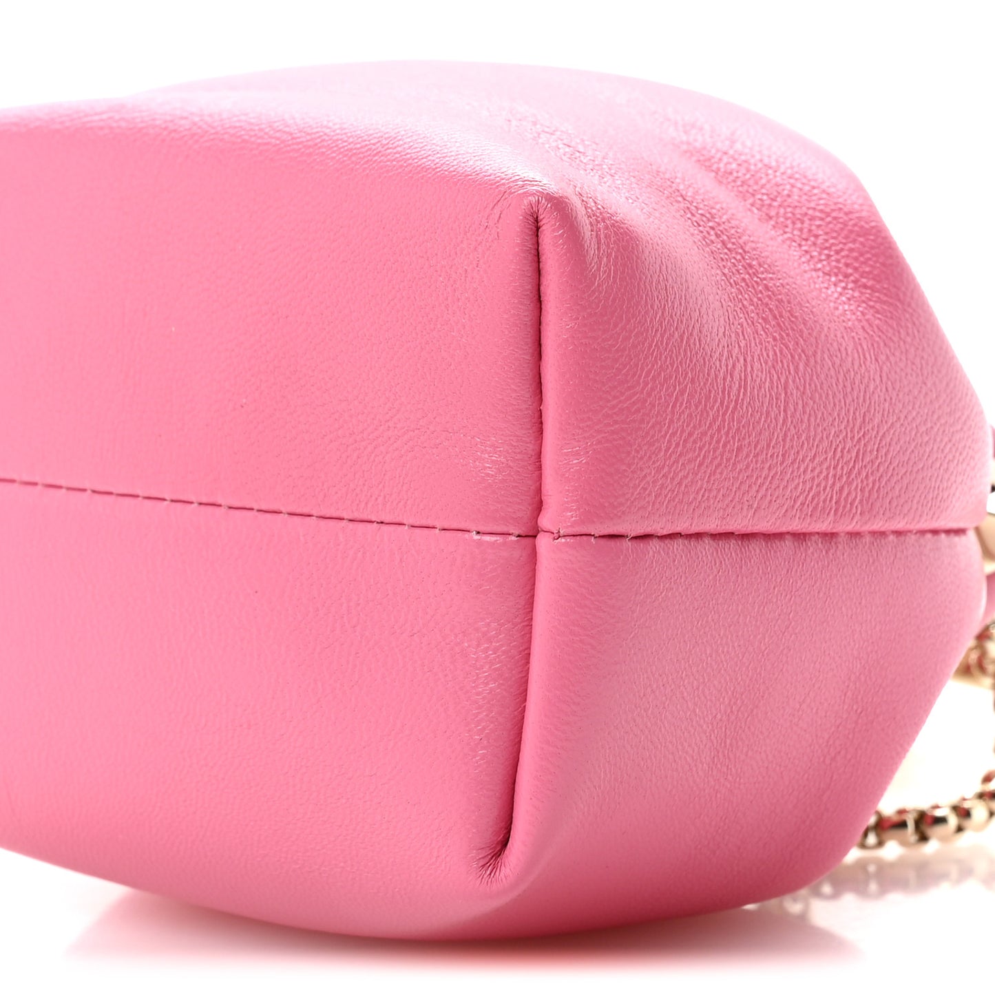 Lambskin Micro Bon Bon Bag Candy Pink