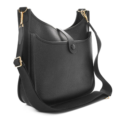 Hermes Taurillon Clemence EVELYNE III PM Black 2 of 11