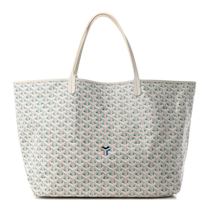 Goyard Goyardine Saint Louis Claire Voie GM White Opaline 3 of 12