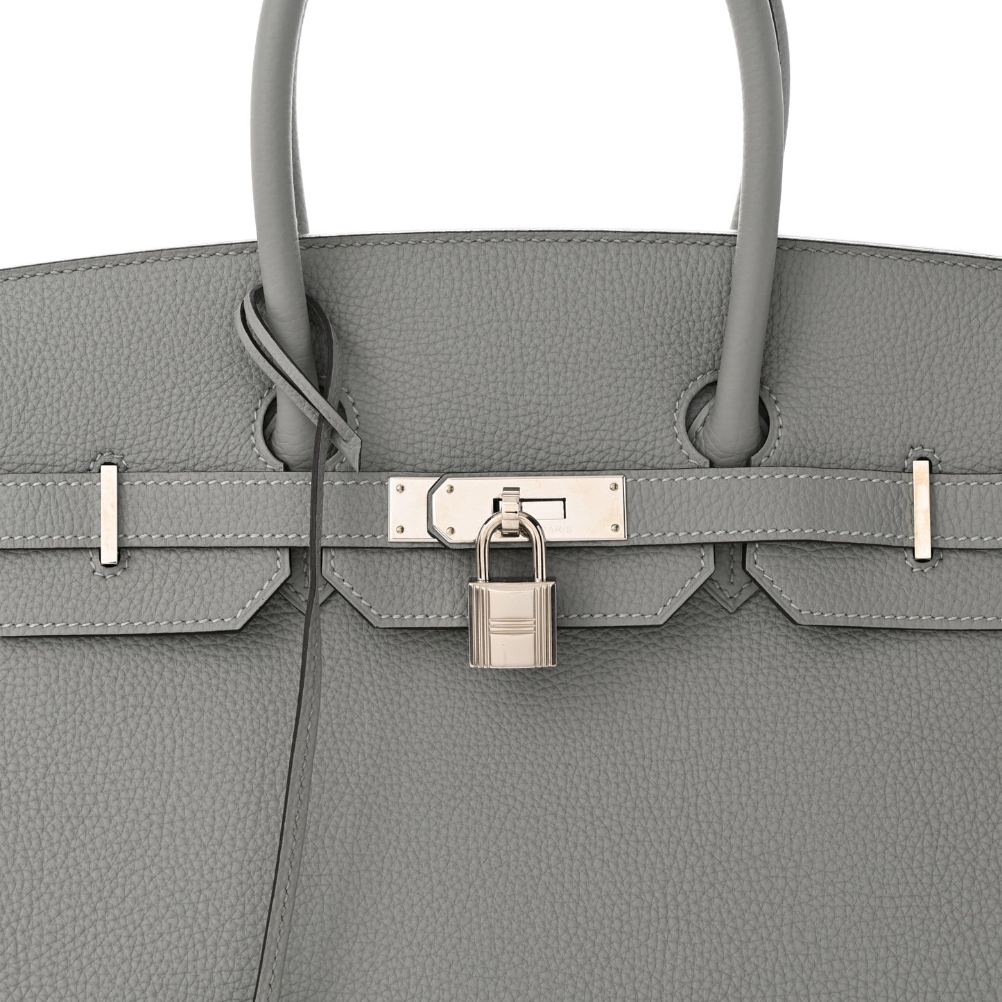 Togo Verso Birkin 35 Gris Mouette Bleu Agate