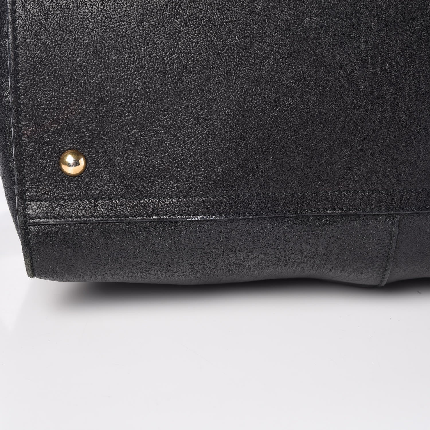 Saint Laurent Sheepskin Large Cabas ChYc Black 22 of 24