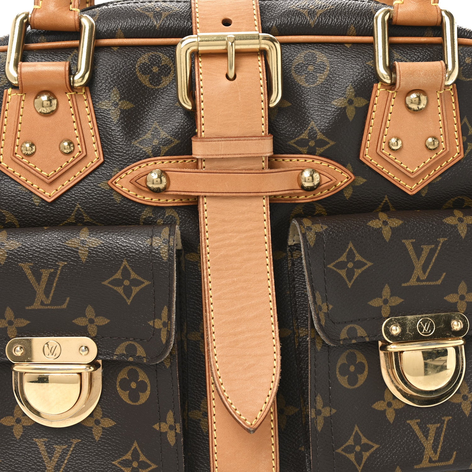 Louis Vuitton Monogram Manhattan GM 7 of 9