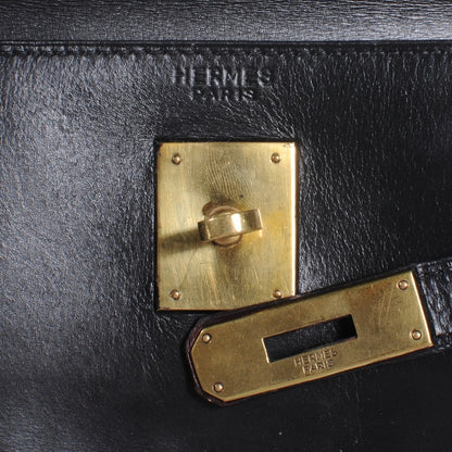 Hermes Box Kelly 32 Black 10 of 15