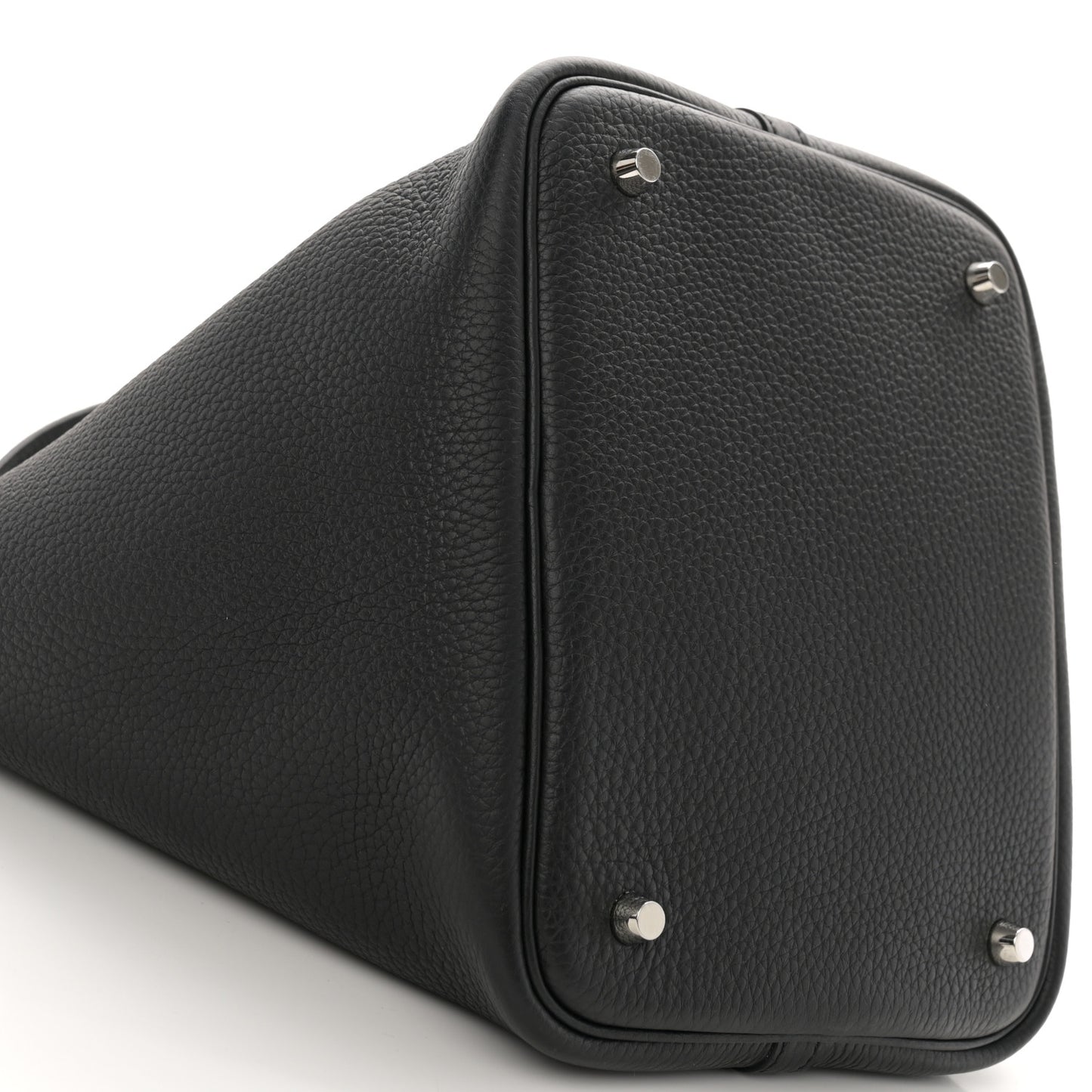 Taurillon Clemence Picotin Lock 22 MM Black
