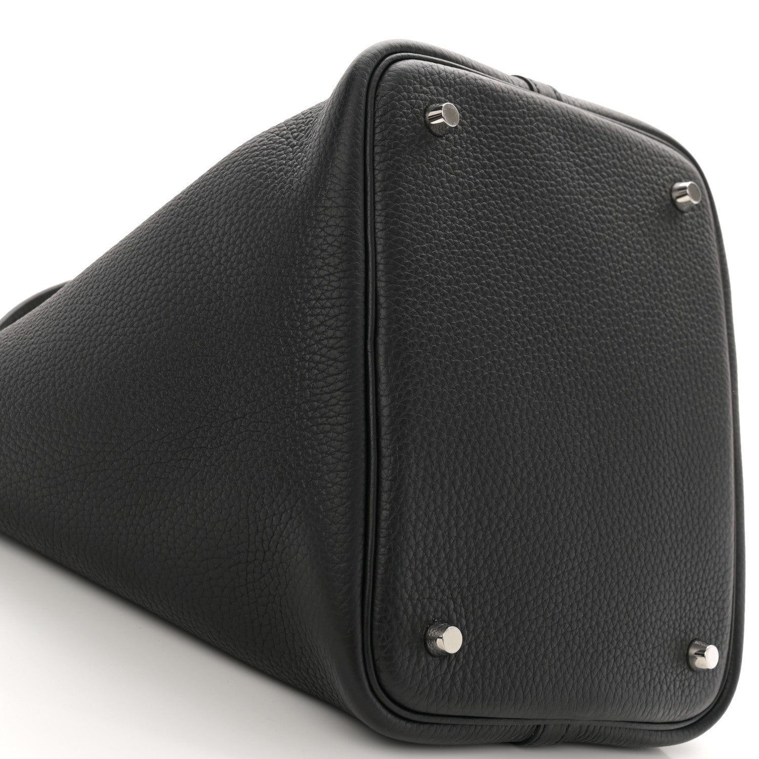 Hermes Taurillon Clemence Picotin Lock 22 MM Black 9 of 12