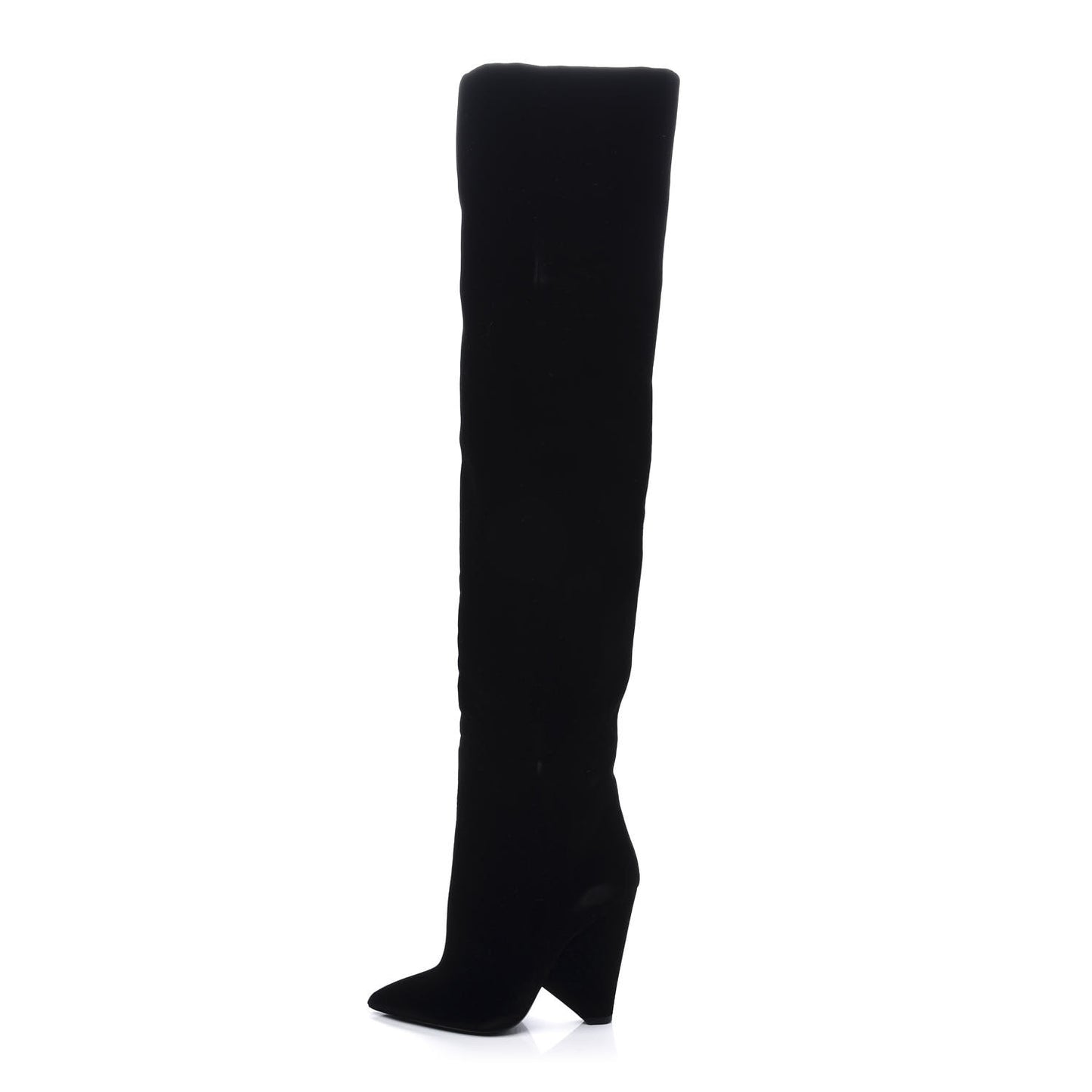 Velvet Niki 105 Thigh High Boots 35 Black