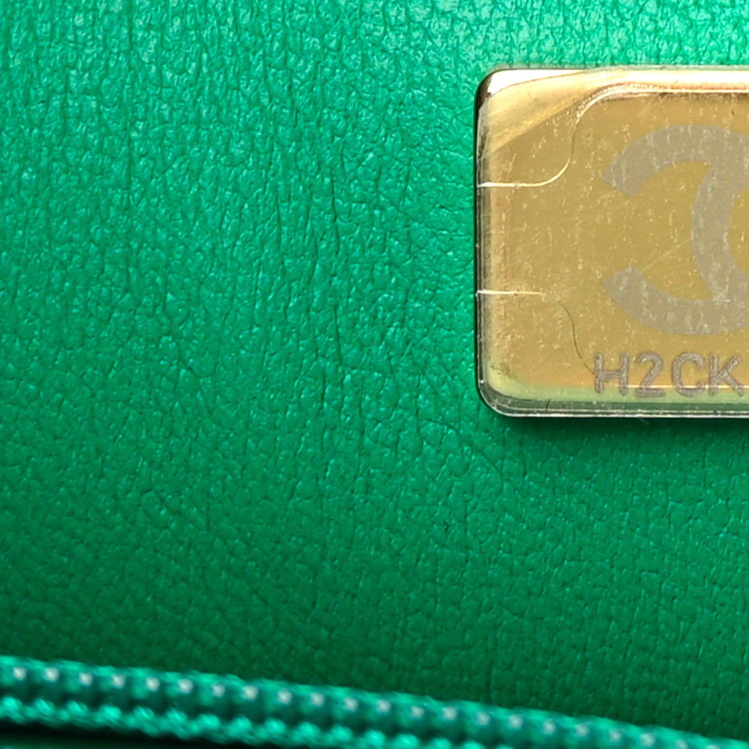 Chanel Caviar Quilted Sweetheart Flap Green 7 of 11