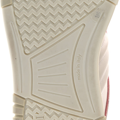 Gucci Calfskin Womens Re-Web Sneakers 39 White Pink 8 of 9