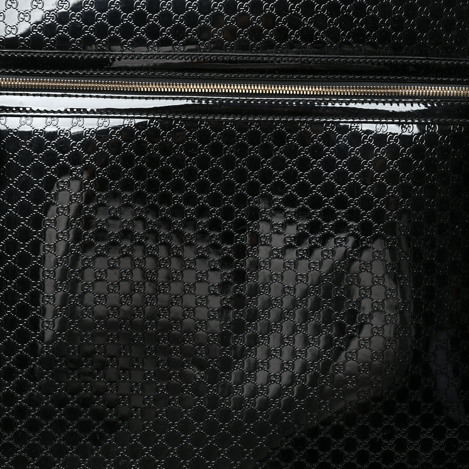 Gucci Patent Microguccissima Carry On Suitcase Black 8 of 12