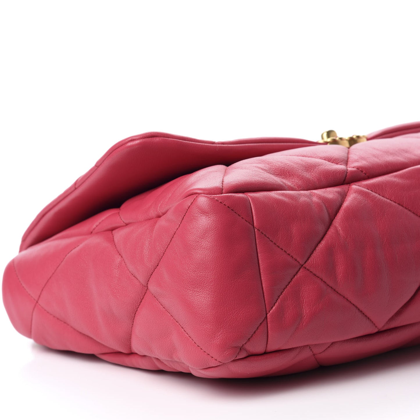 Lambskin Quilted Maxi 19 Flap Pink