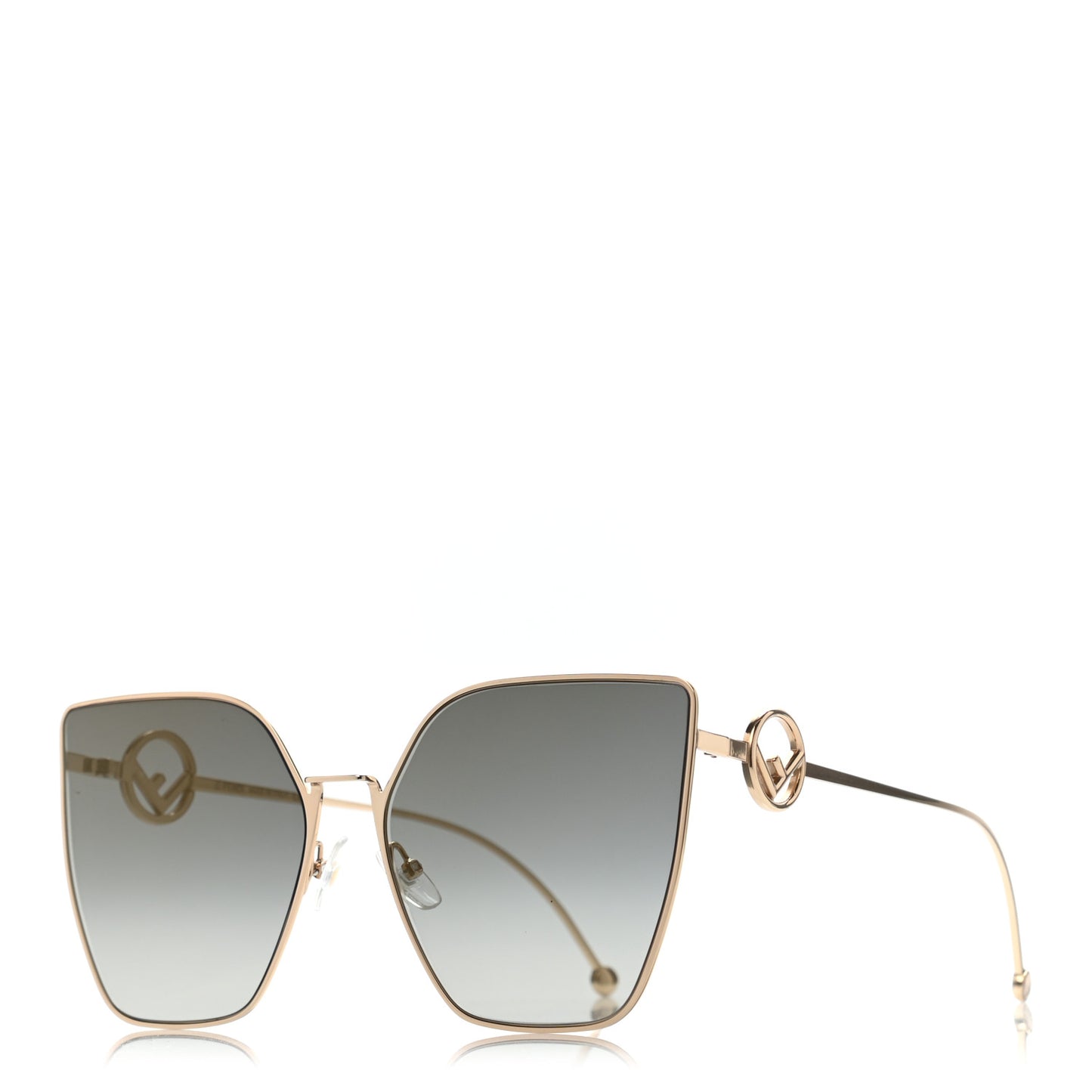 Metal F is Fendi Sunglasses FF 0323/S Gold