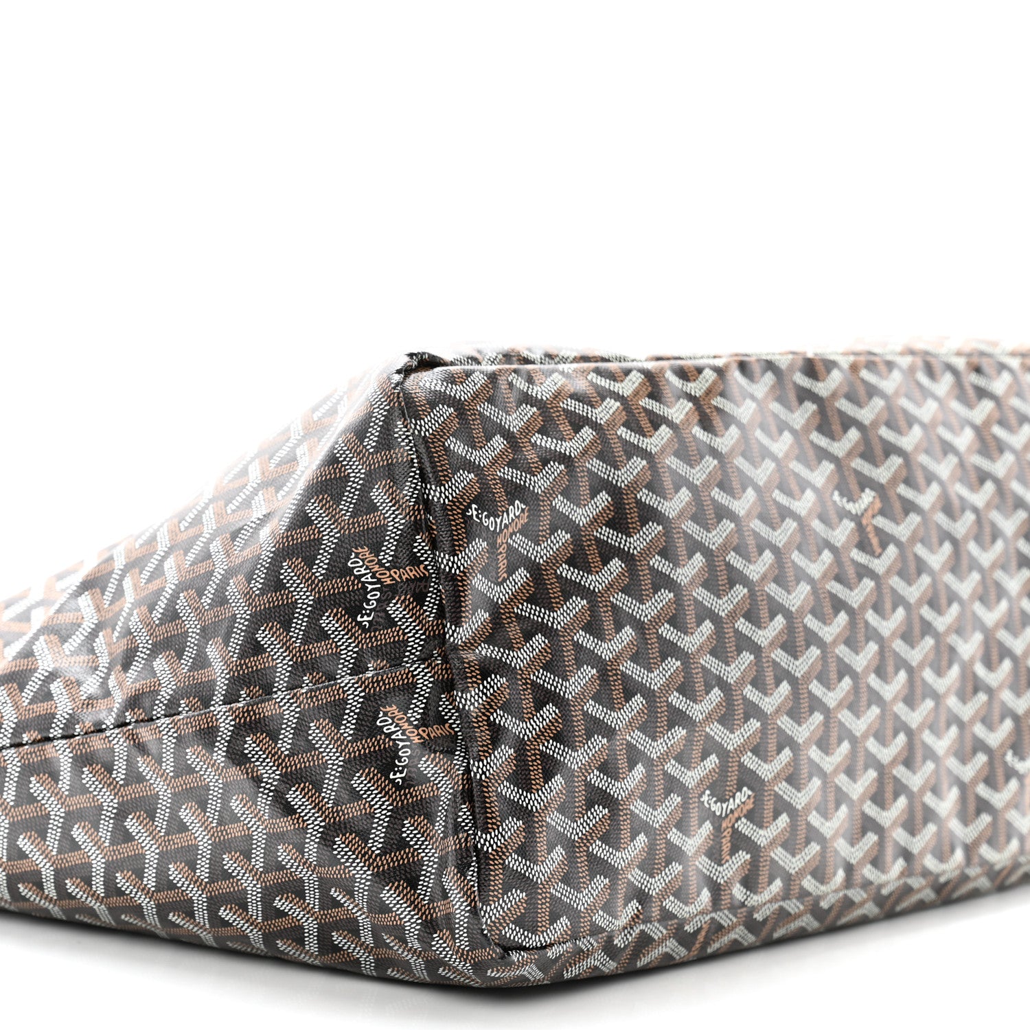 Goyard Goyardine Saint Louis GM Black Gold 10 of 11