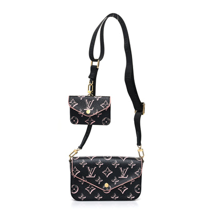Louis Vuitton Monogram Fall For You Felicie Strap & Go Black 1 of 11