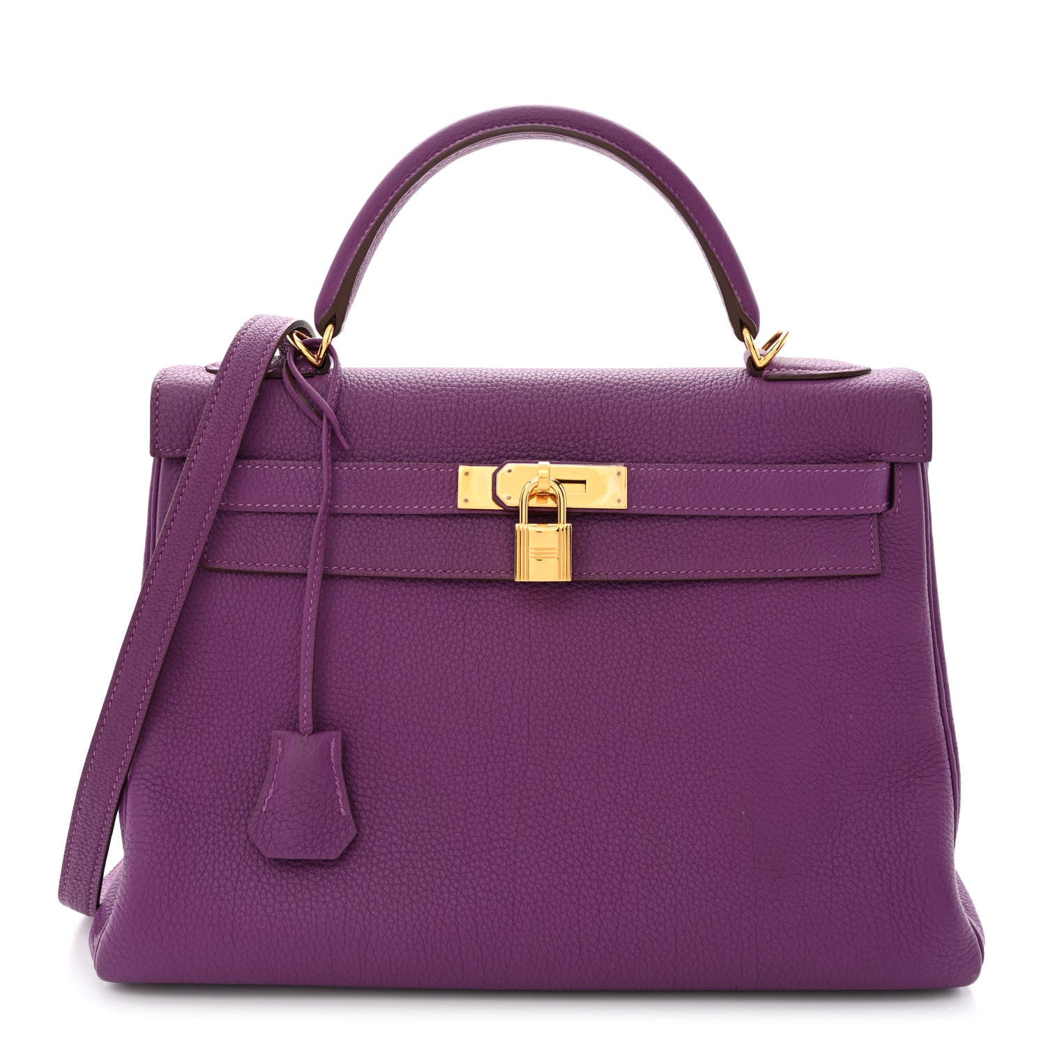 Hermes Togo Kelly Retourne 32 Anemone 1 of 15