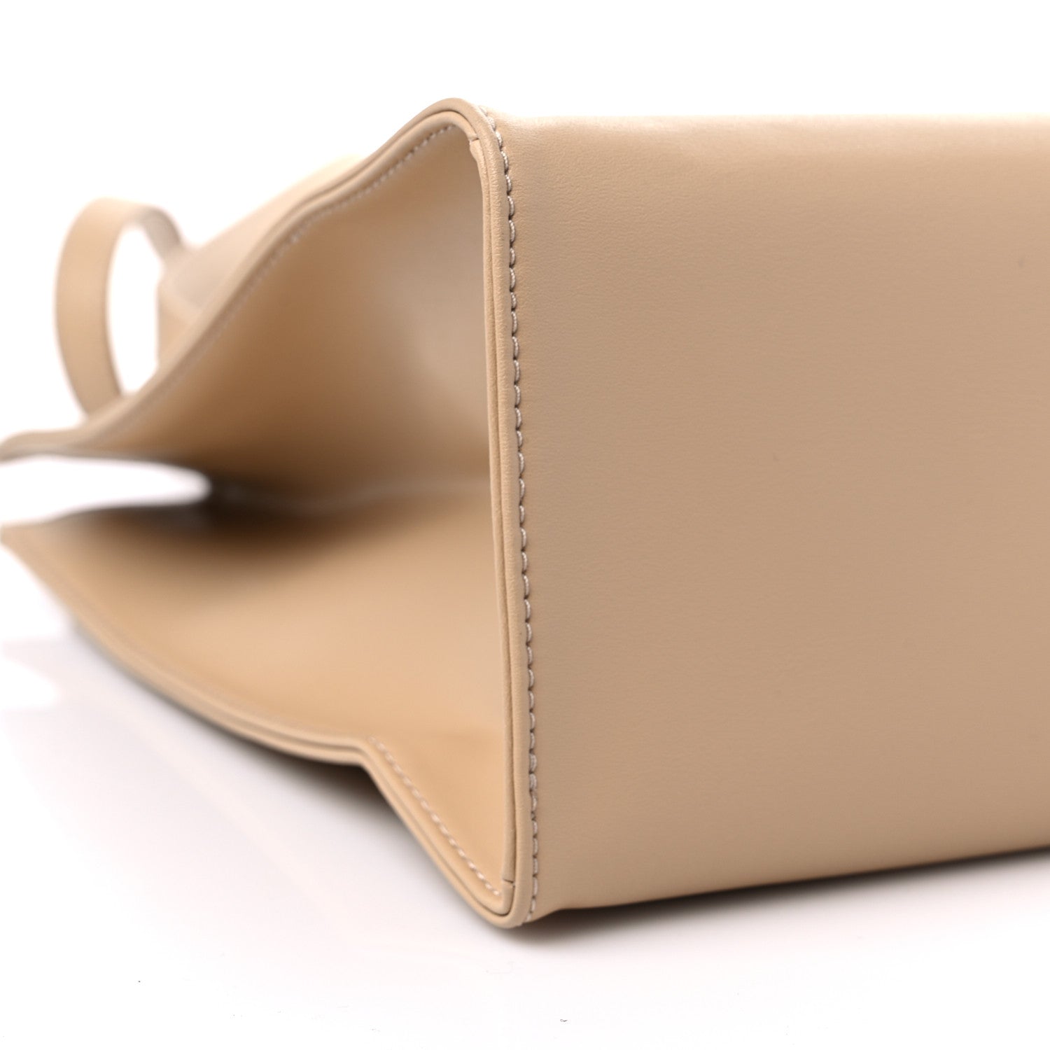Telfar Vegan Leather Medium Shopping Bag Cream 7 of 8