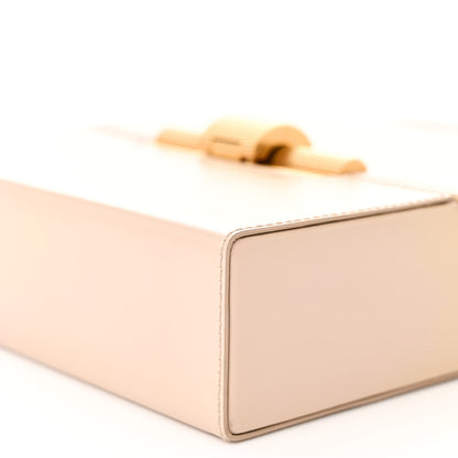 Bottega Veneta Calfskin Daisey Box Clutch  Beige 9 of 12