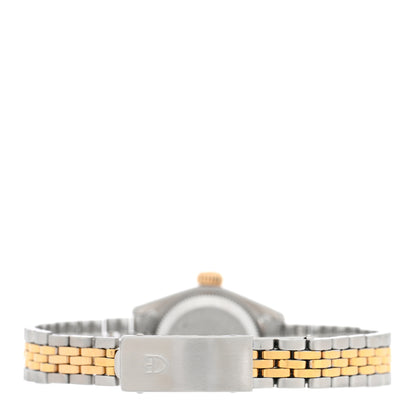 TUDOR Stainless Steel 18K Yellow Gold Diamond 23mm Princess Date Automatic Watch White 92513 3 of 4