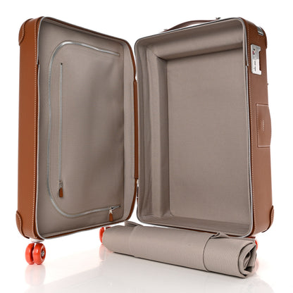 Hermes Canvas Taurillon Regate RMS Rolling Trolley Luggage Multicolor 5 of 8