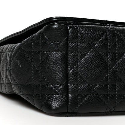 Christian Dior Calfskin Cannage Medium Caro Bag Black 9 of 10