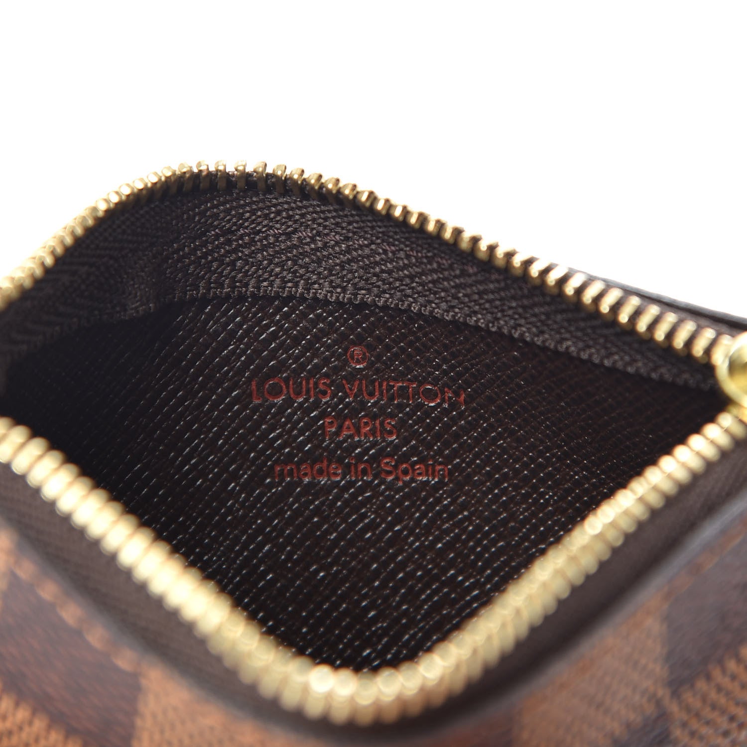 Louis Vuitton Damier Ebene Key Pouch 6 of 6