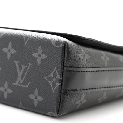 Louis Vuitton Monogram Eclipse District PM NM Black 9 of 9